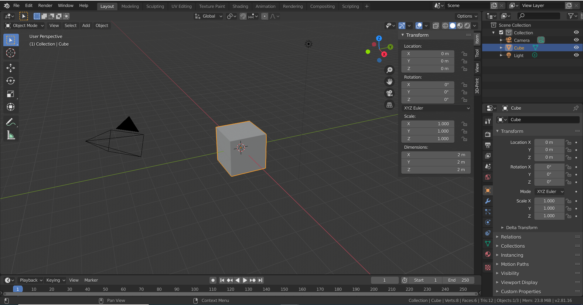 Blender Basics