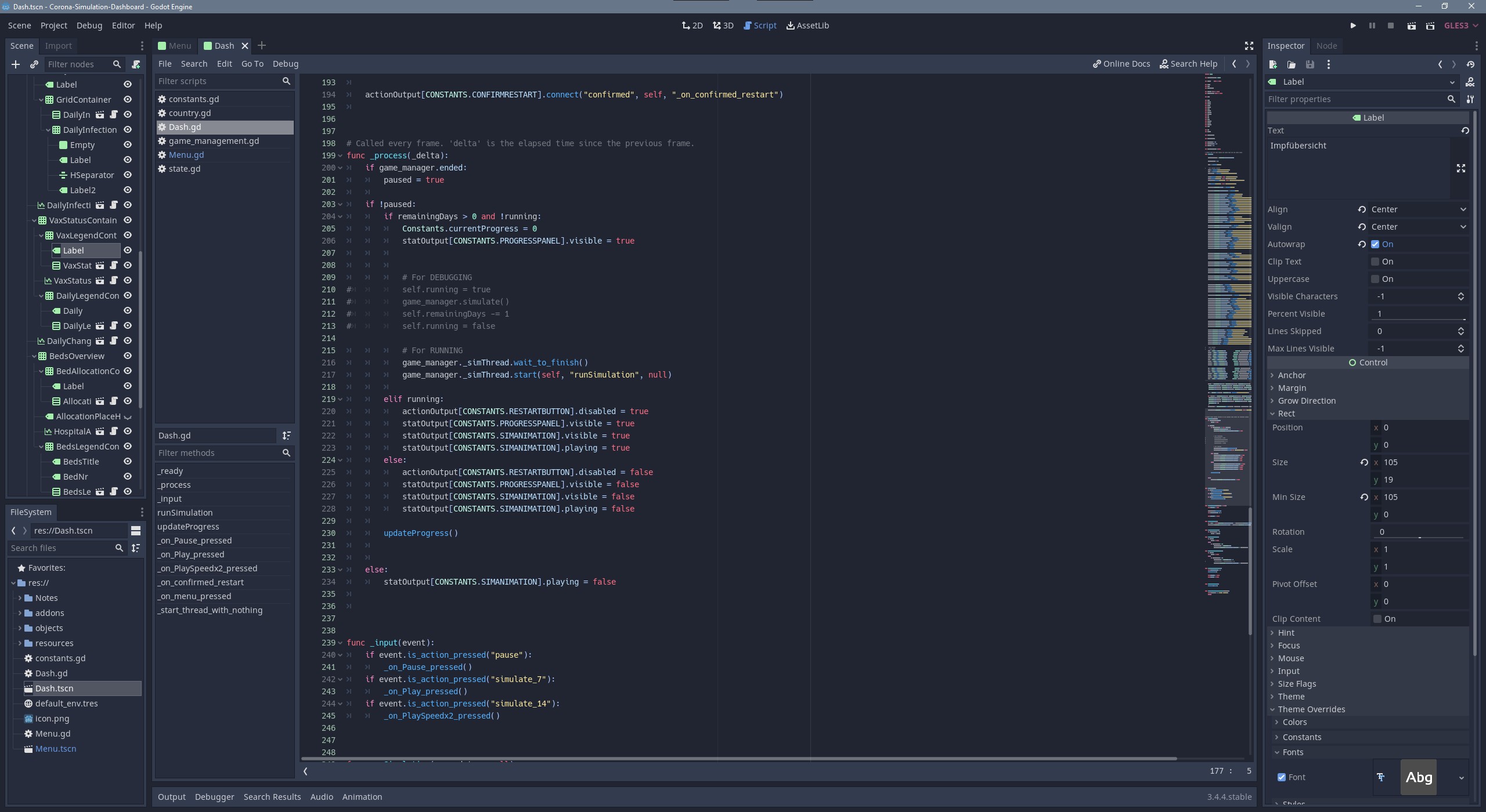 Godot Code Editor