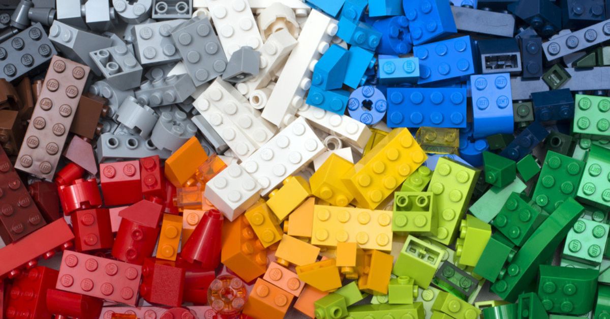 Ein paar Legosteine