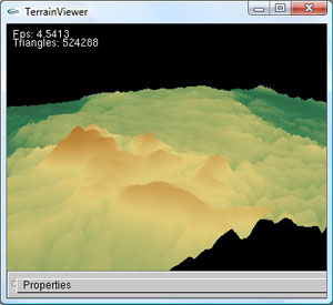 TerrainViewer Screen 3