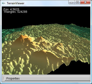 TerrainViewer Screen 4